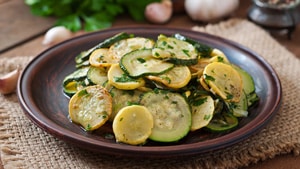 Verduras salteadas.