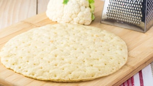 Masa de pizza.