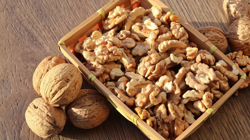 walnuts.