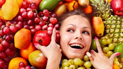 Eating the rainbow helps improve our mood.